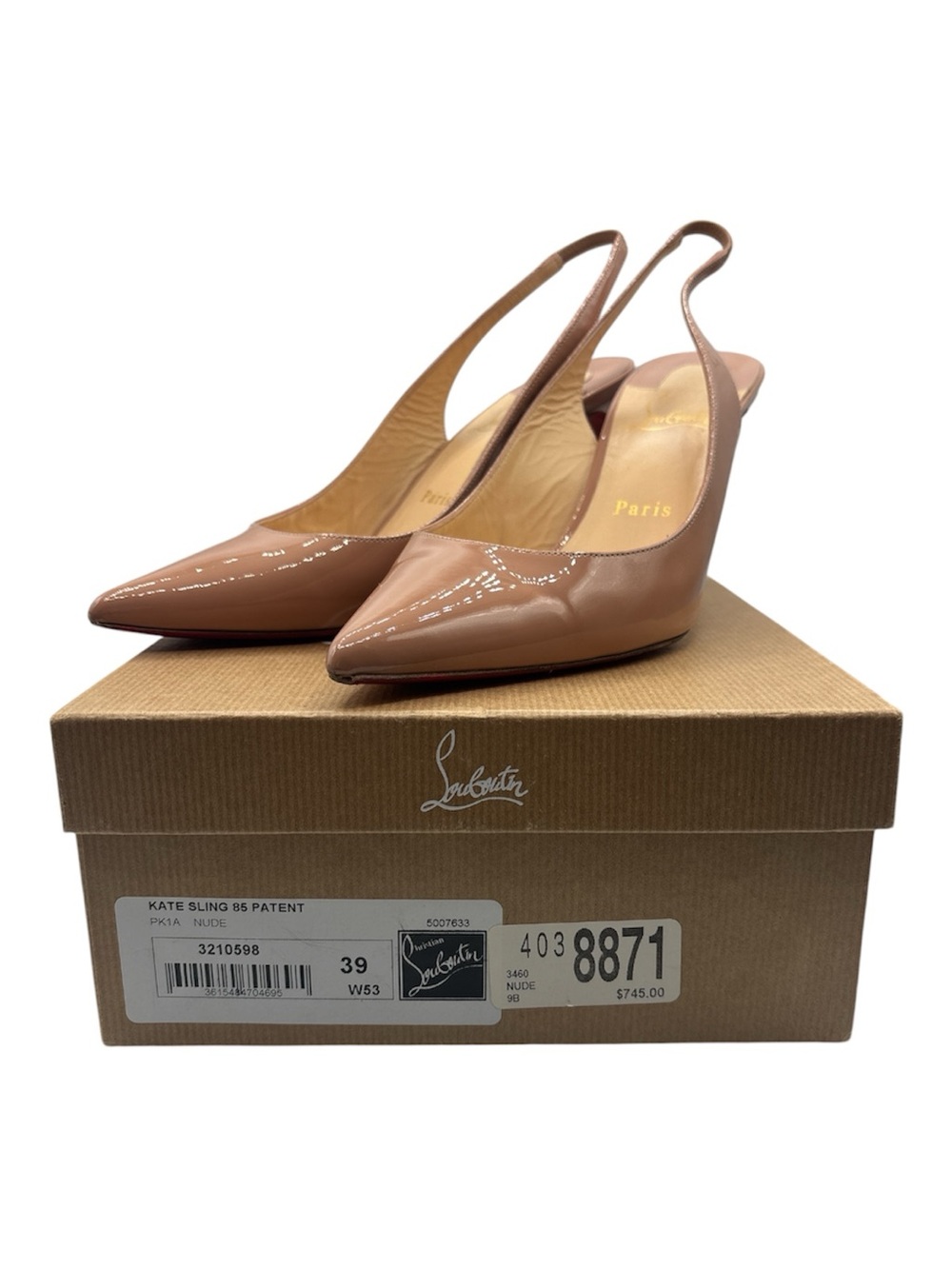 Christian Louboutin Kate Sling 39 - Picture 4 of 15